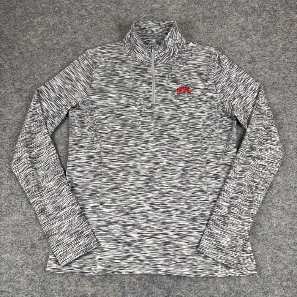 TASC Performance 1/4 Zip Shirt Long Sleeve Ohio State Buckeyes Womens Medium M